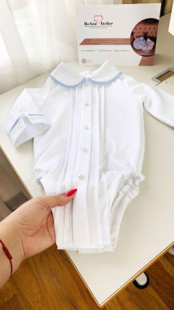 Articole Copii - Camasa tip body cu pliuri Victor