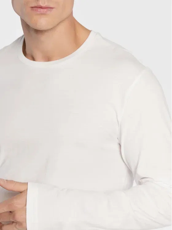 BARBATI - Lee Bluza Fitted Alba/Neagra Barbati