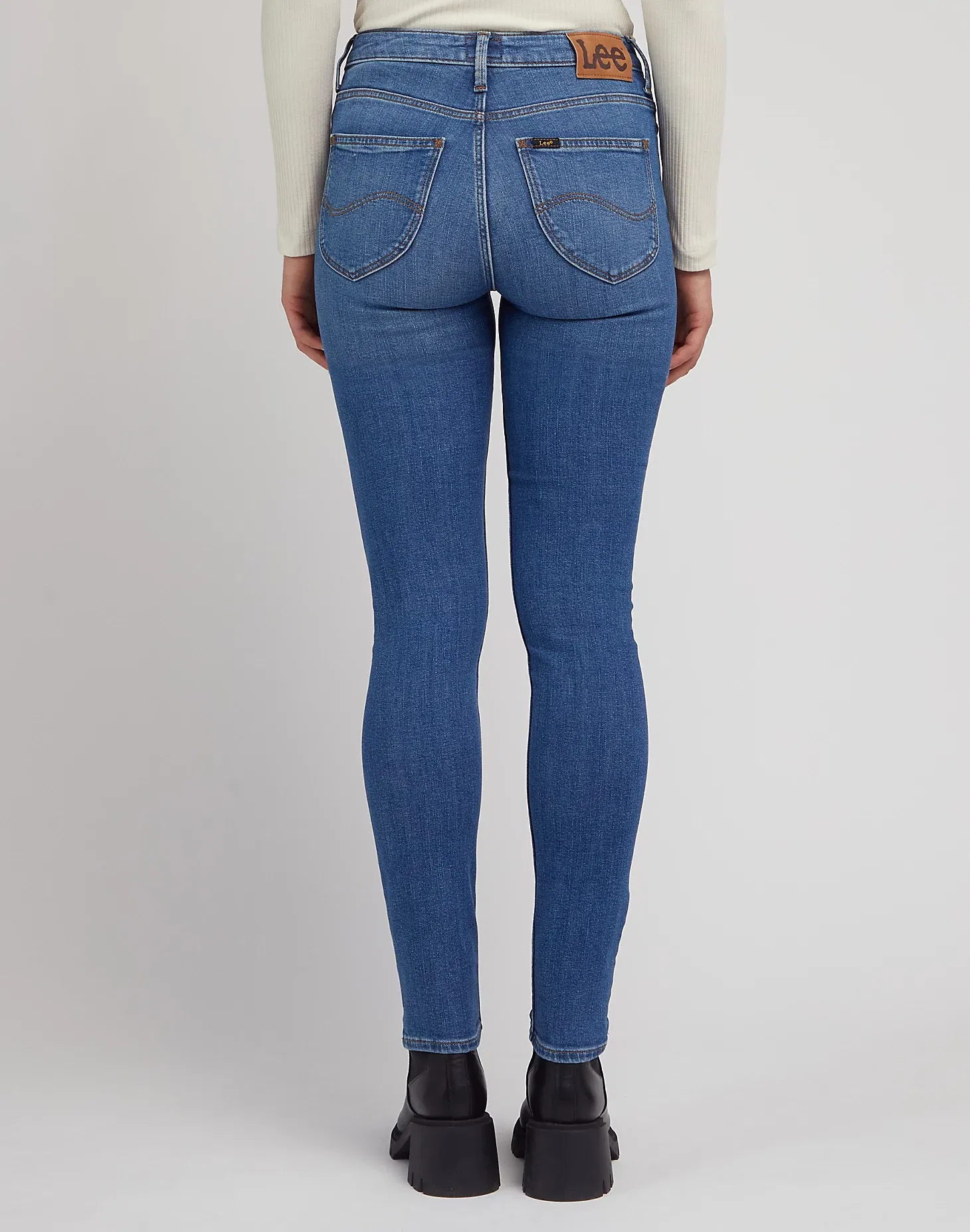 ДЖИНСЫ - Lee Женские Джинсы Светло-Синие SCARLETT HIGH High Waist Skinny