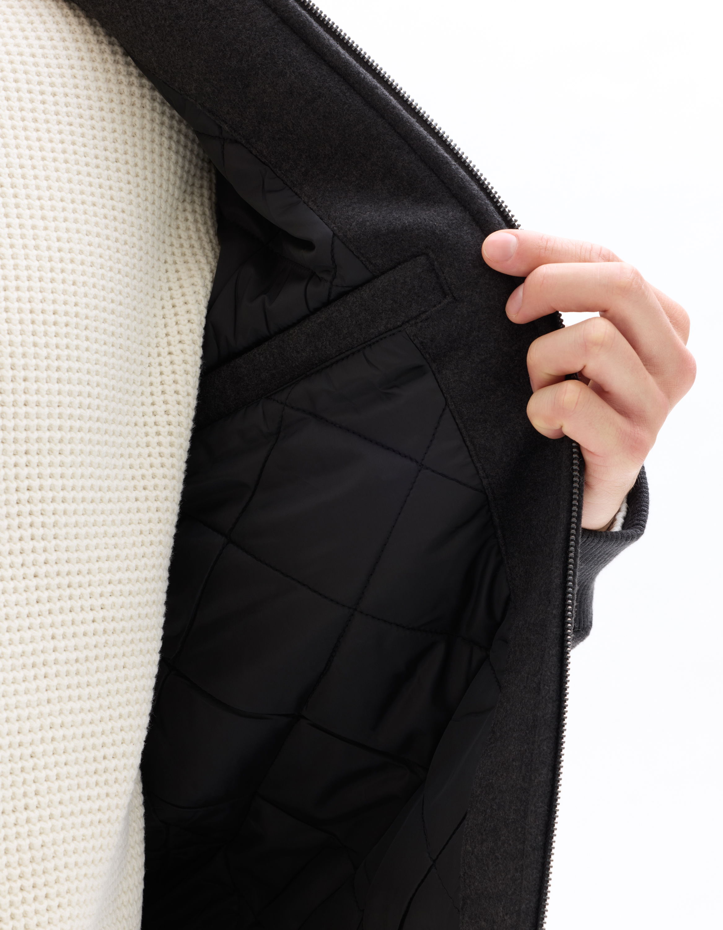 МУЖЧИНЫ - Celio Мужская Куртка Антрацит 