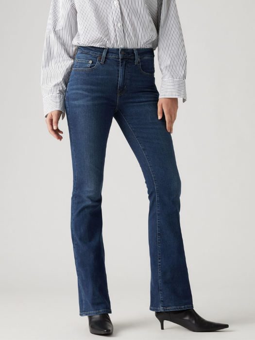 Levi's Blugi Dark Blue 725 Bootcut Femei [9]