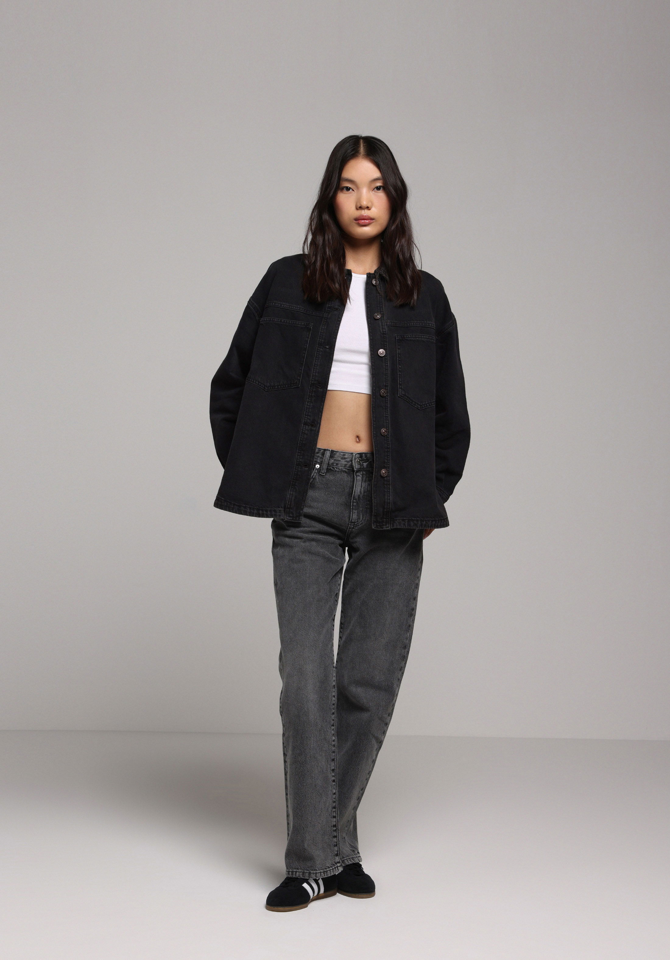 COLIN'S Camasa Antracit Regular Femei [3]