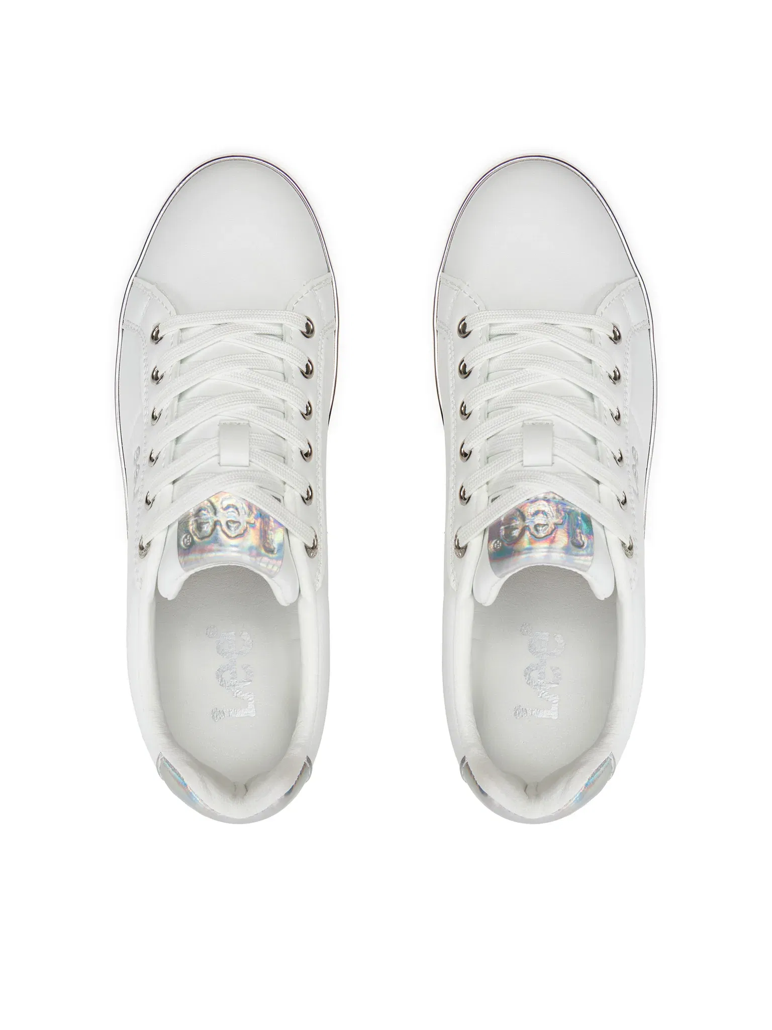 Lee Женская Обувь Яркая Белая/Серебро [3]