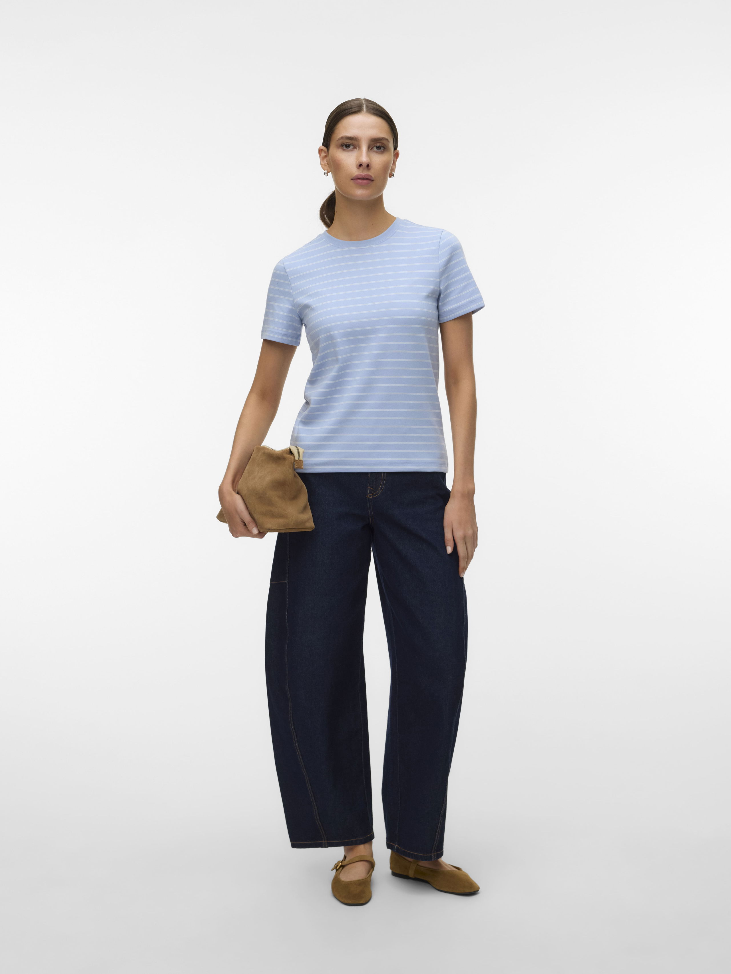 FEMEI - Tricou Brunnera Blue   Femei