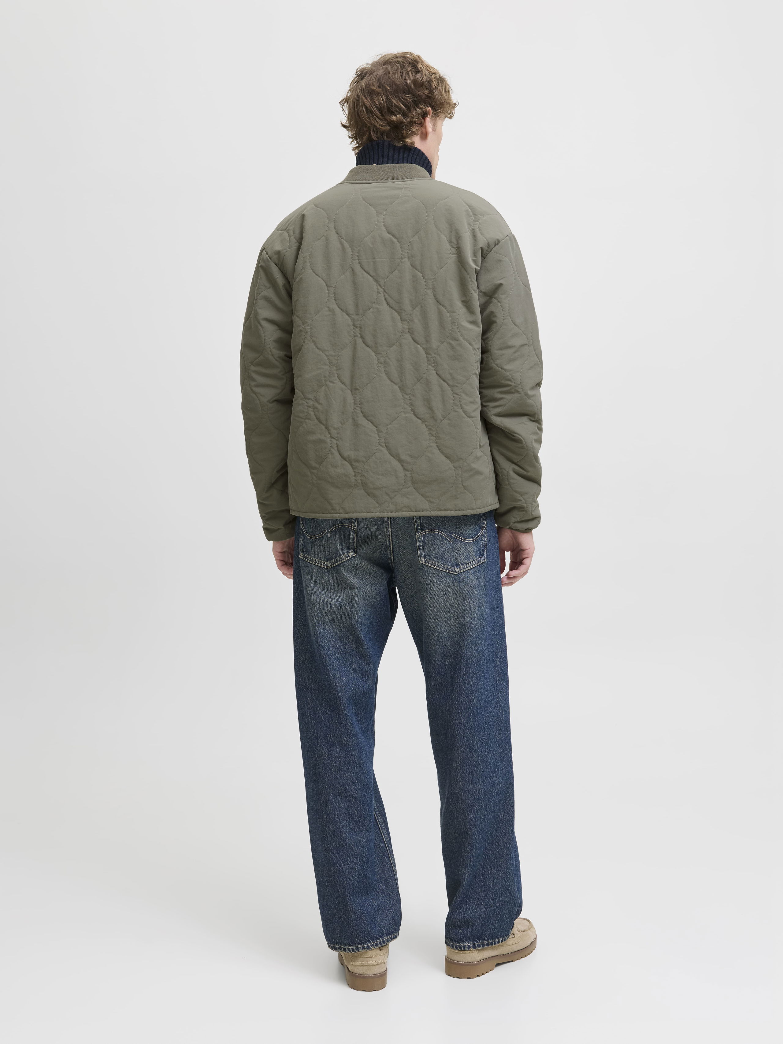 Geci si Jachete - Jack Jones Geaca Verde Masliniu  Barbati