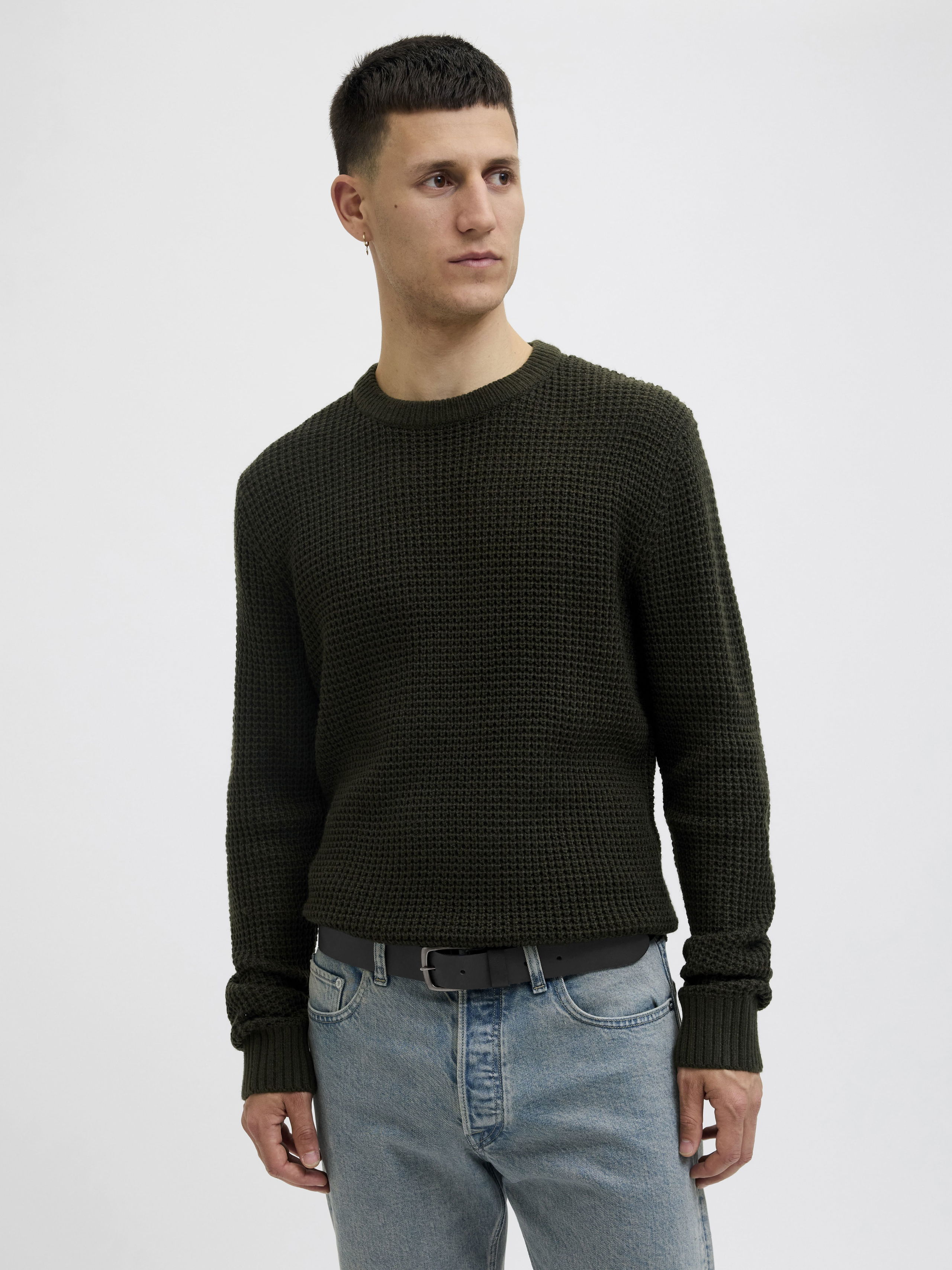 ACCESORII - Jack Jones Curea Neagra  Barbati