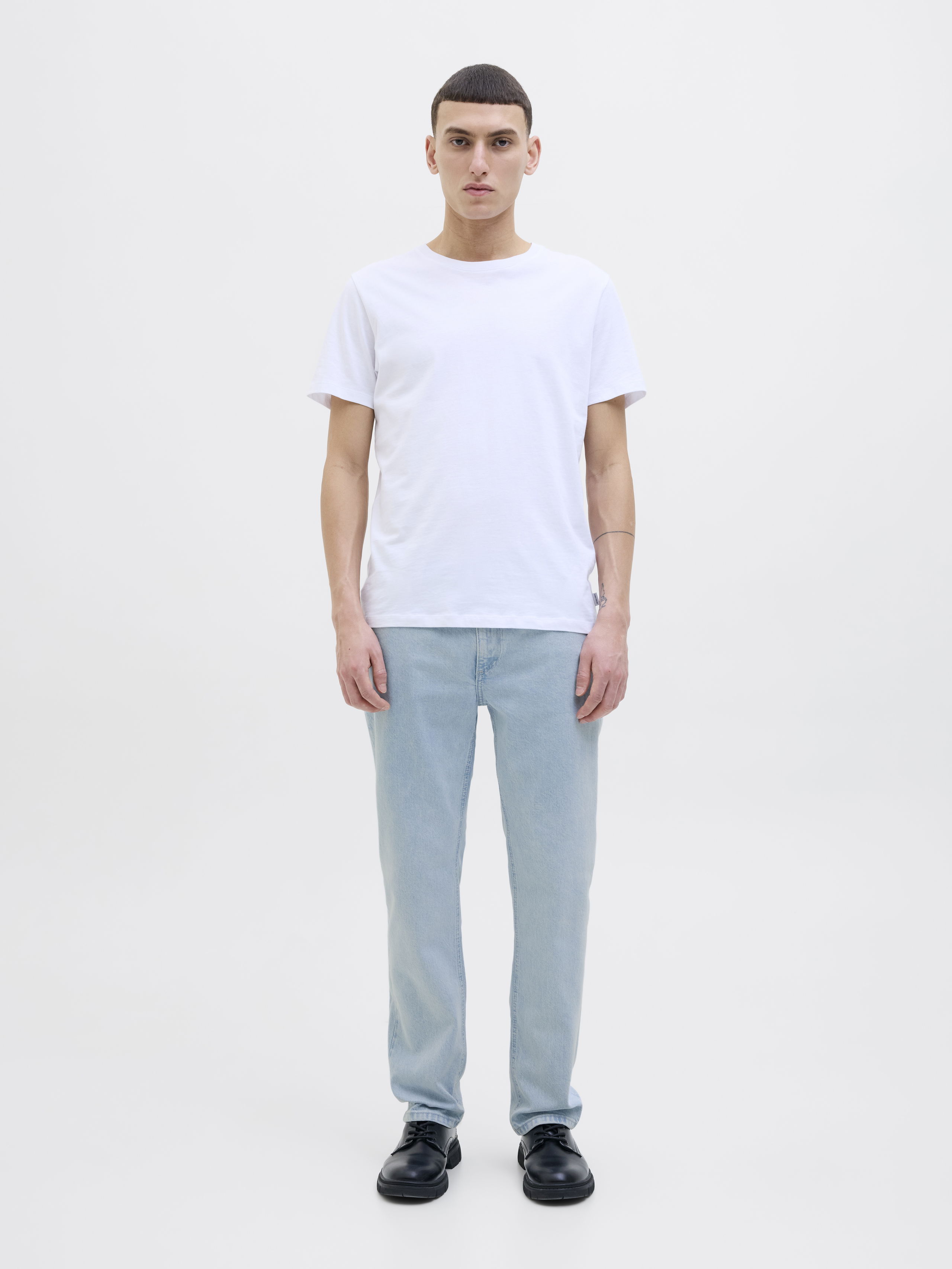 Jack Jones Мужские Джинсы Светло-Синие CLARK Regular [6]