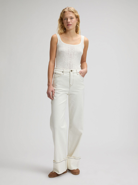 ЖЕНЩИНЫ - Lee Женская Майка Ecru Slim