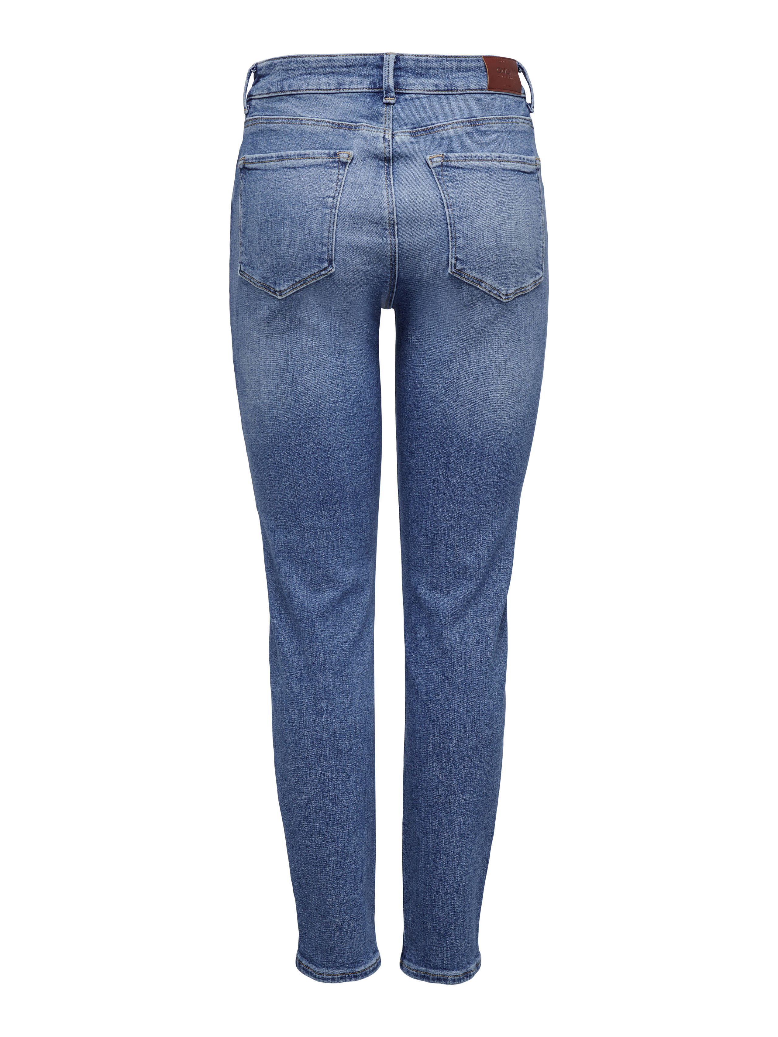 JEANS - Only Blugi Albastri Bottom Straight Femei