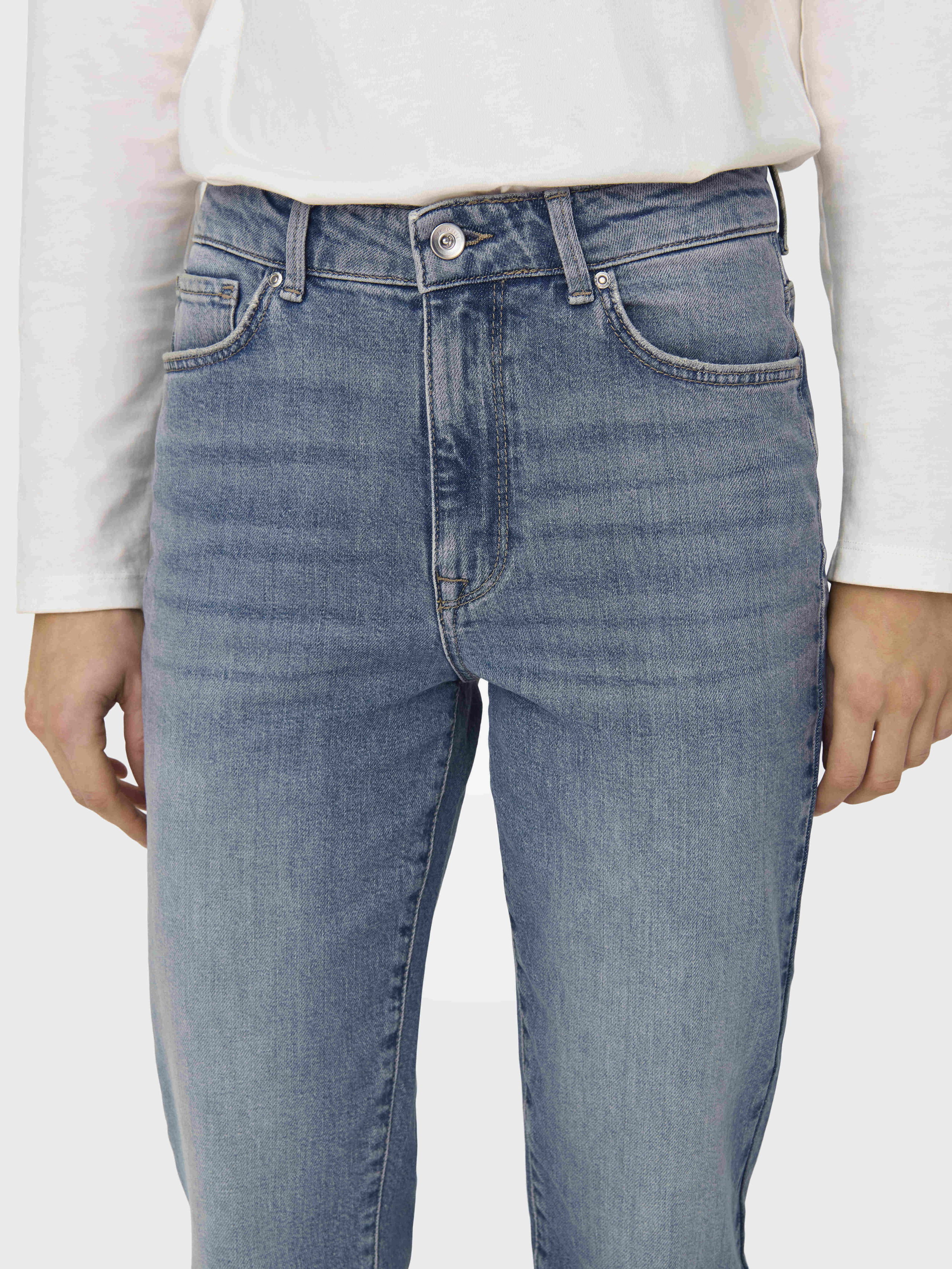 Only Blugi Navy EMILY Straight Femei [3]