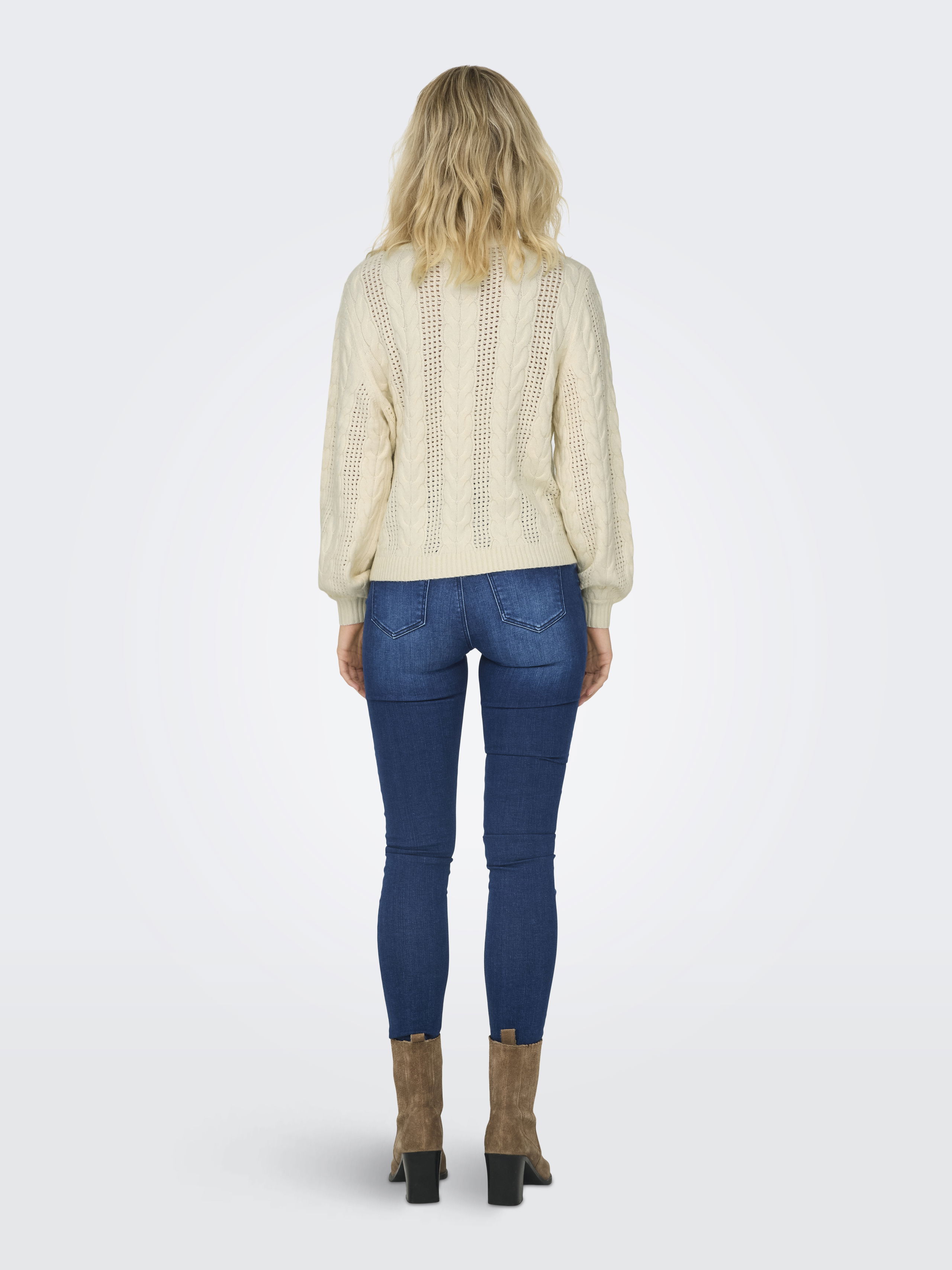 Only Pulover Crem  Femei [6]