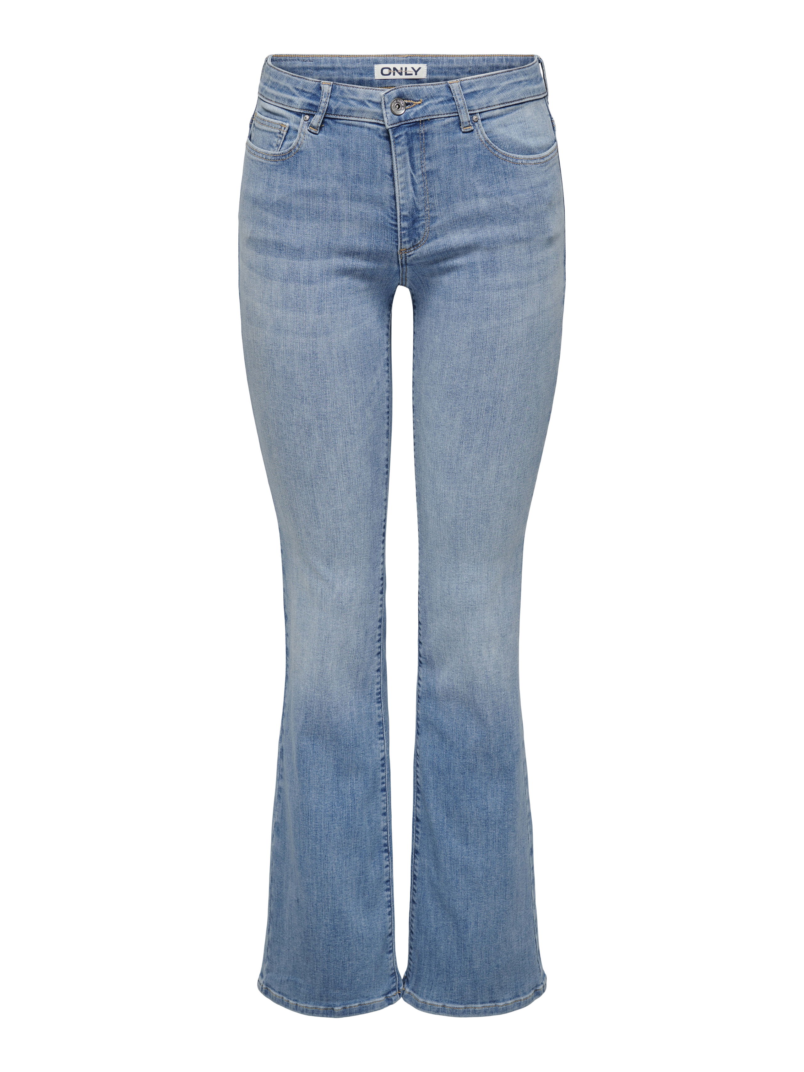 Only Blugi Albastri Deschisi ANN Flared Femei [6]