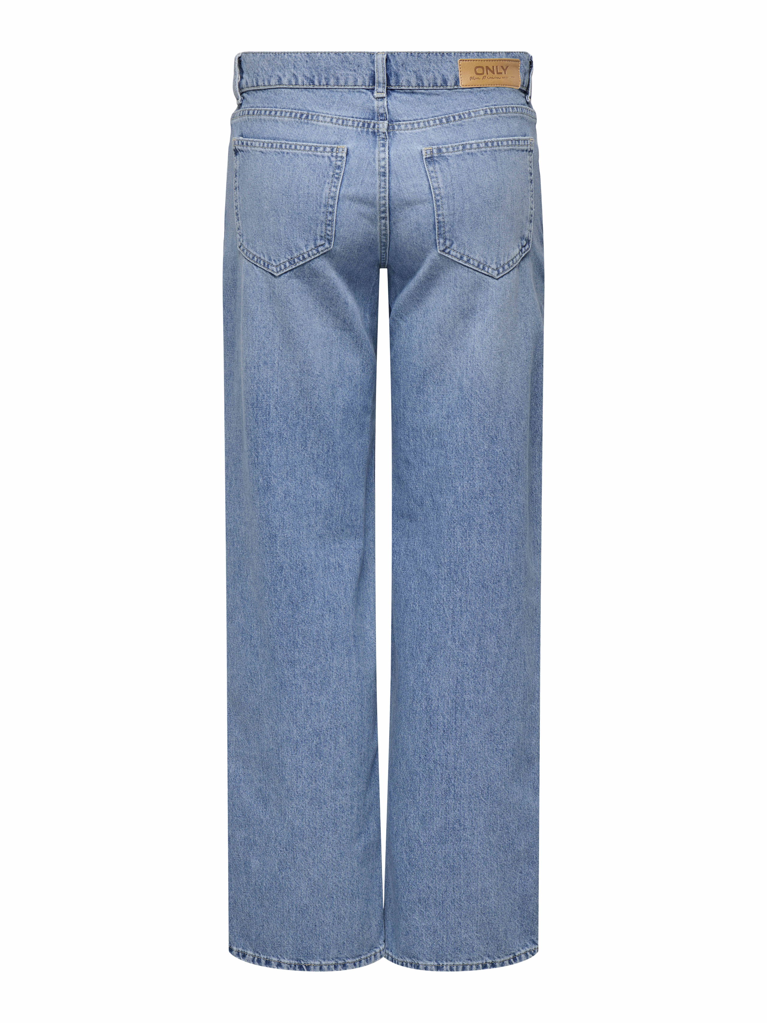 Only Женские Джинсы Синие BRENDA Wide [7]