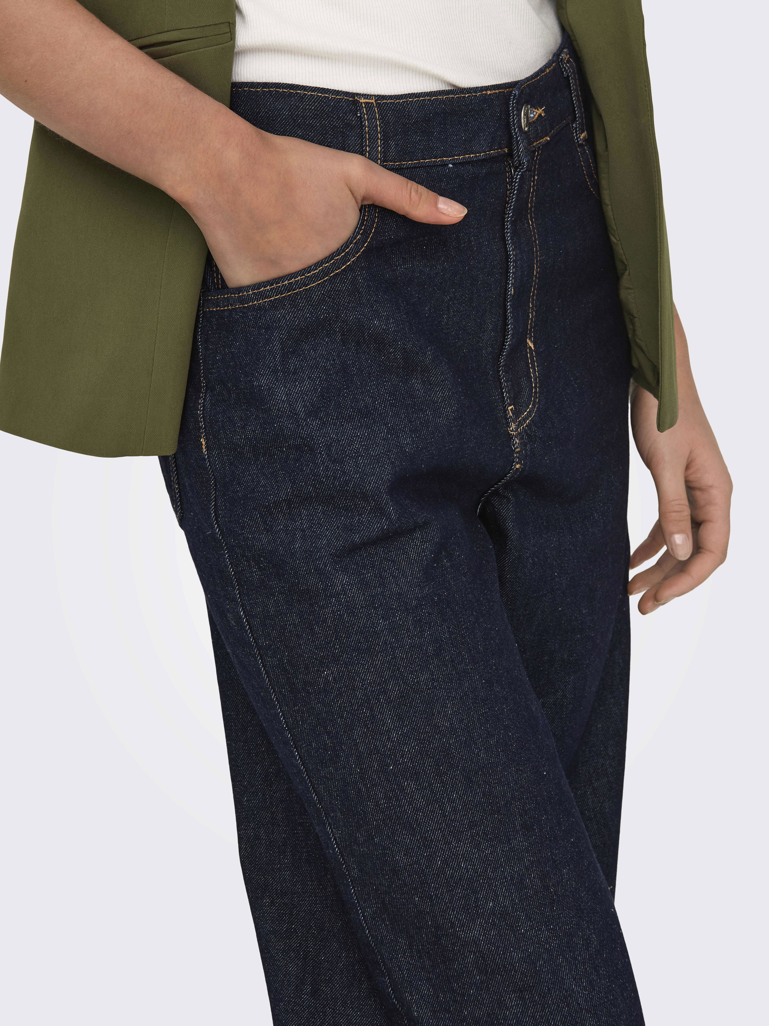 Wide Leg - Only Blugi Indigo HOPE Wide Femei