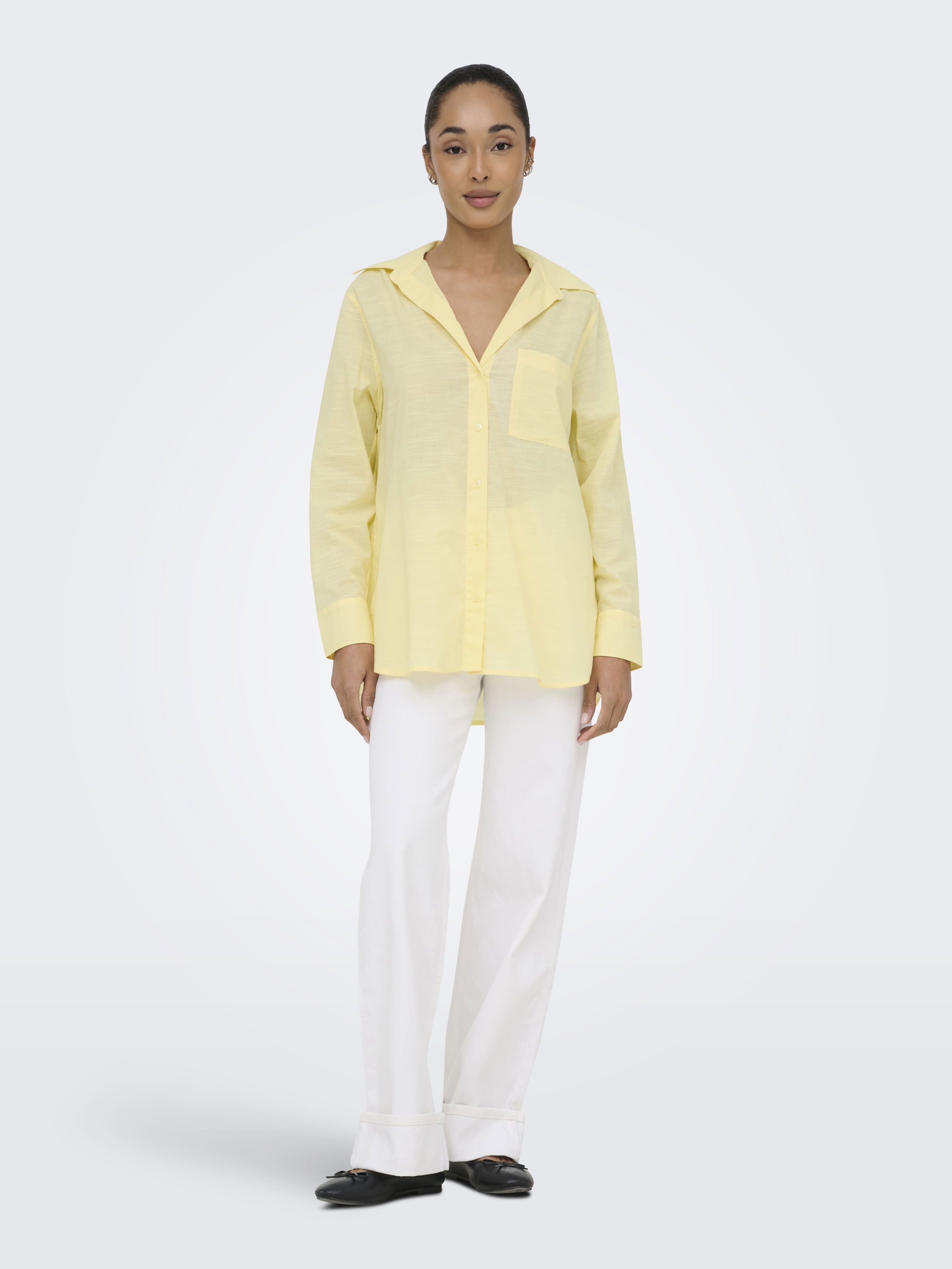 ЖЕНЩИНЫ - Женская Рубашка Жёлтая 