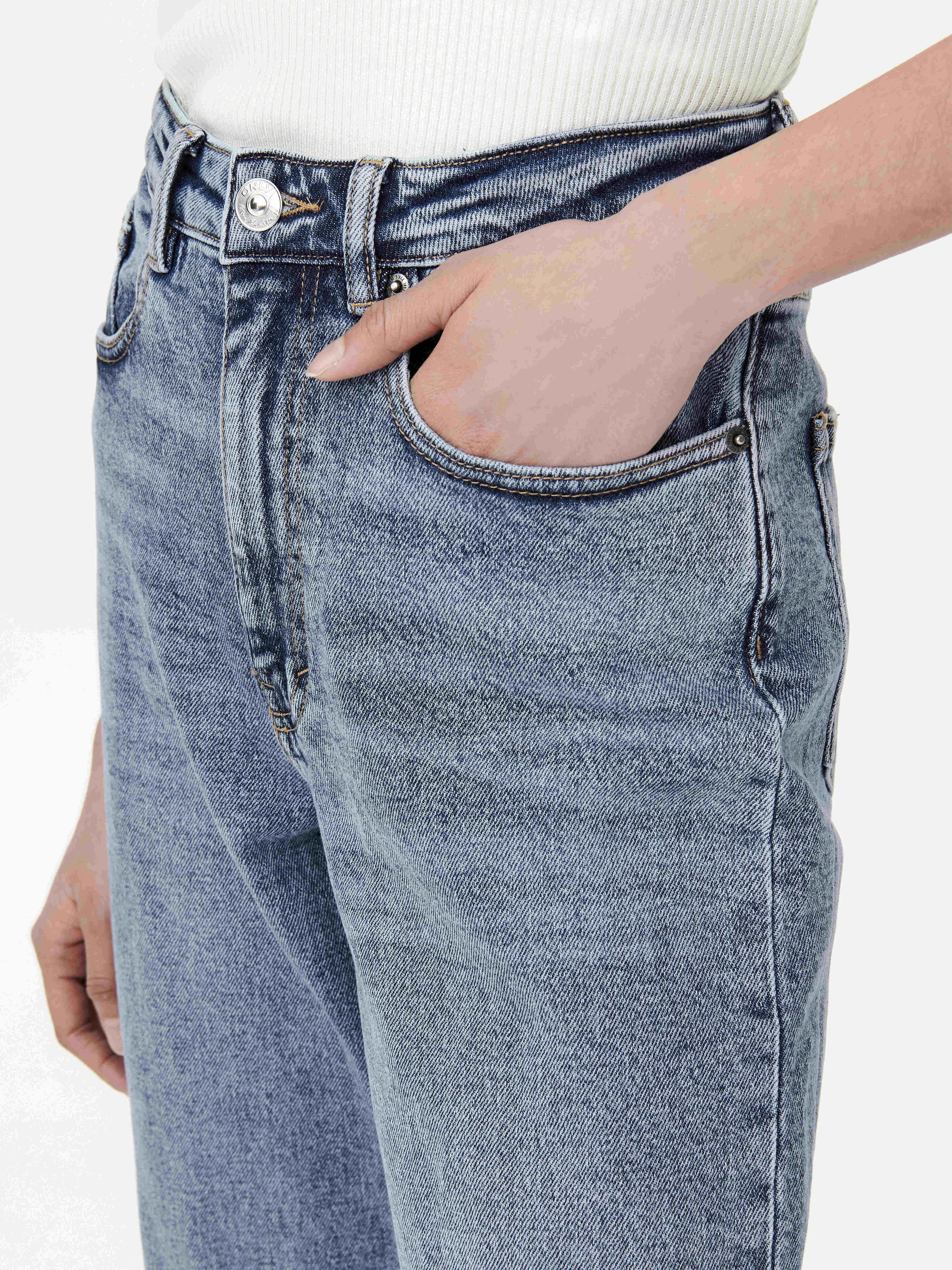 Wide Leg - Only Женские Джинсы Синие JUICY Wide