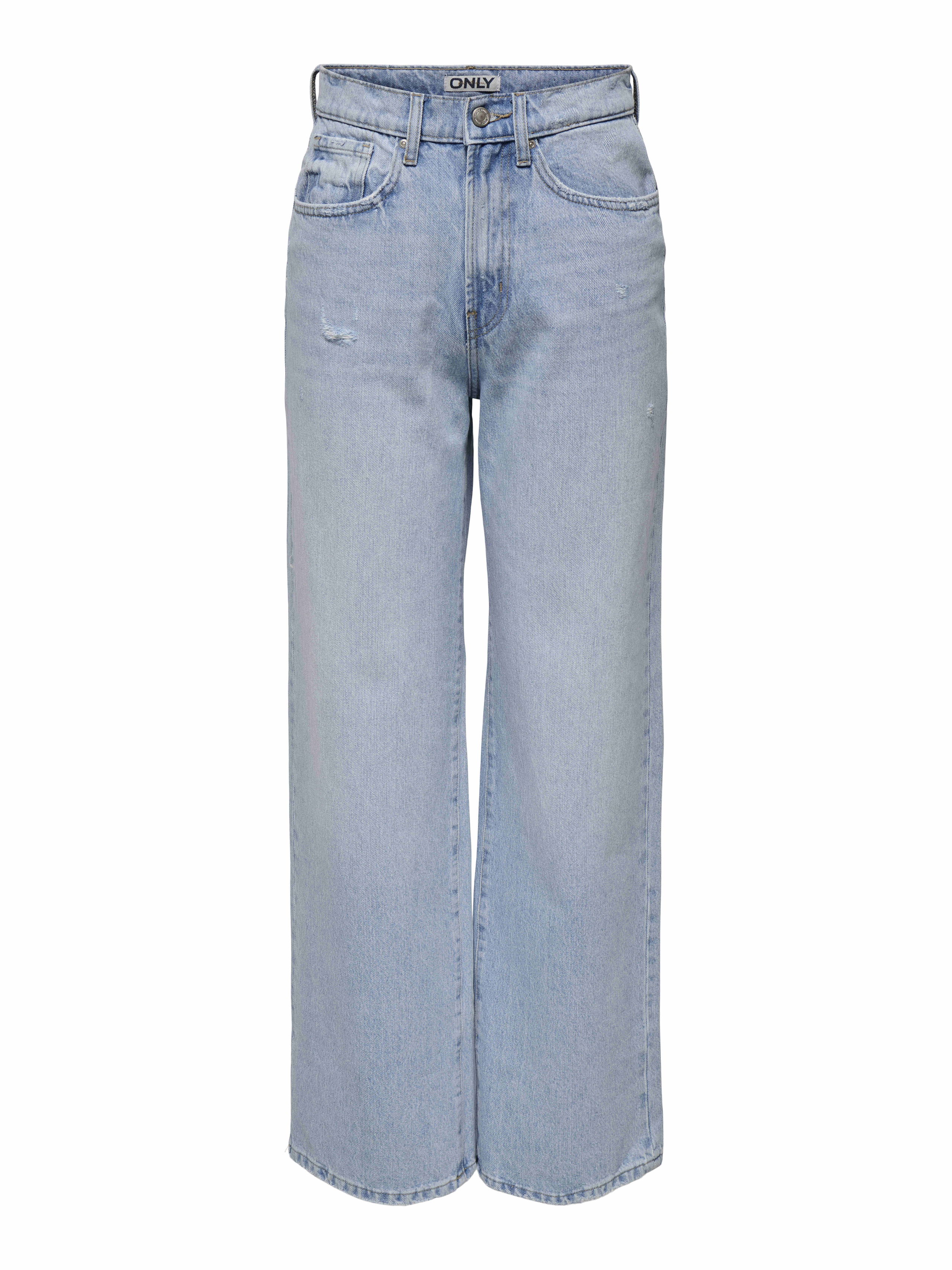 Only Женские Джинсы Светло-Синие HOPE Wide [6]