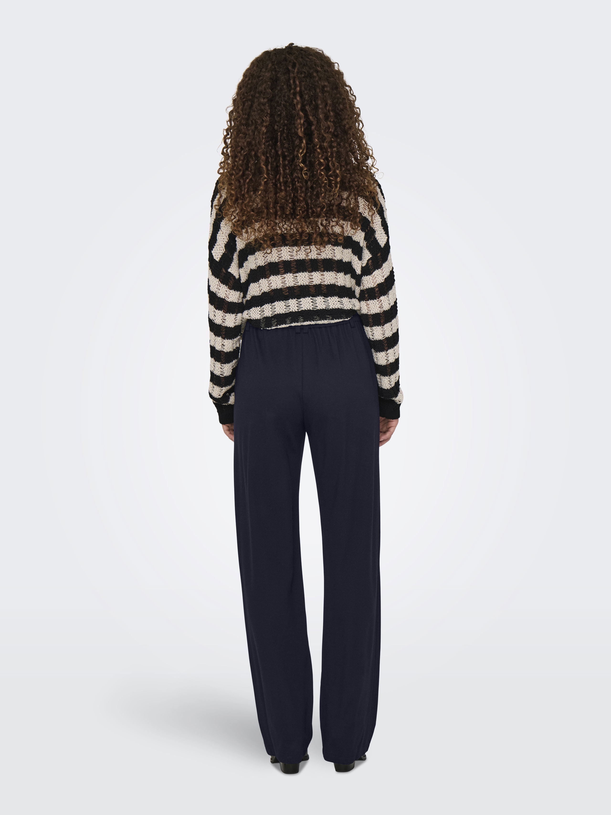 Брюки - Only Женские Брюки Темно-Синие 