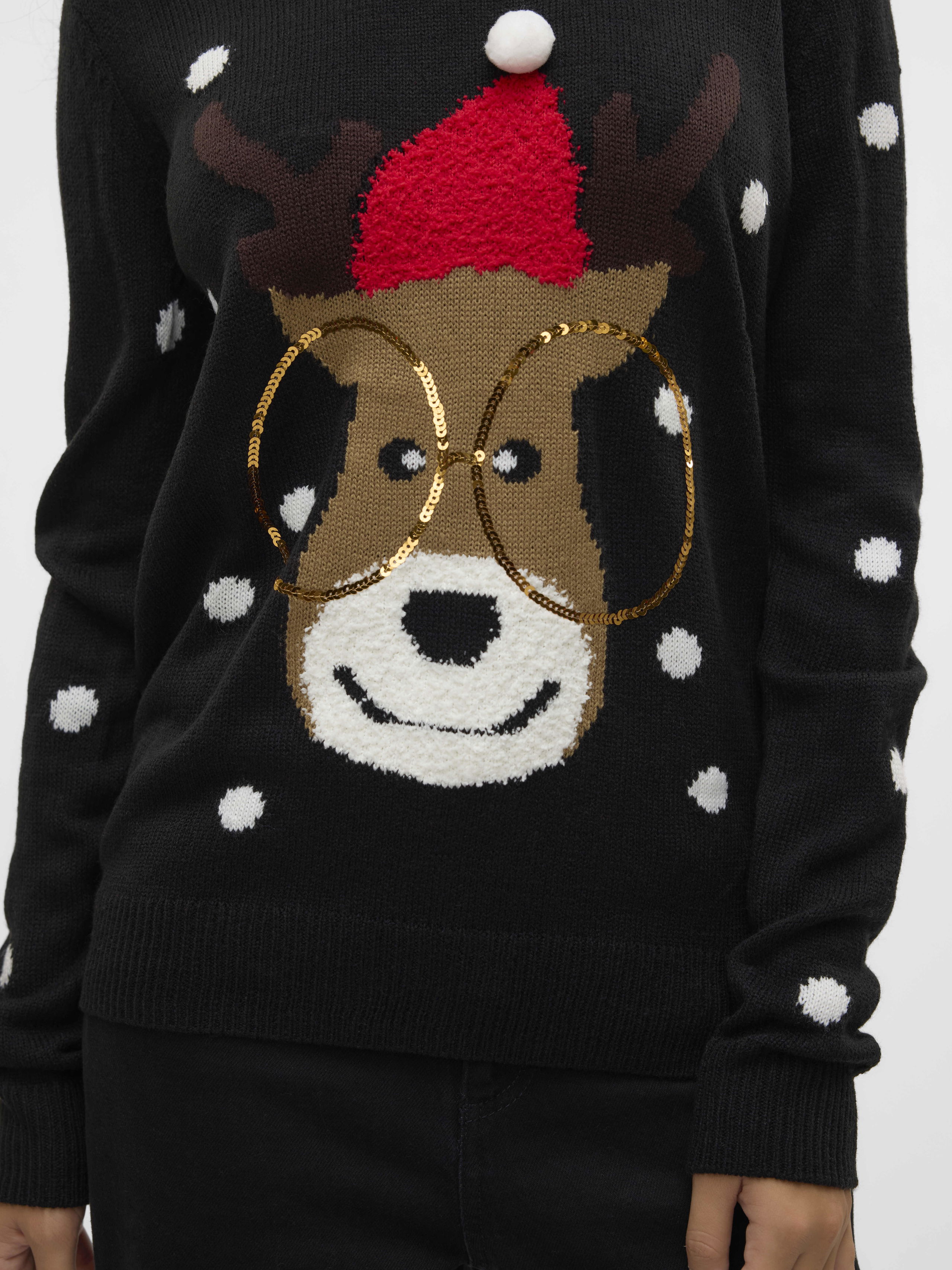 Vero Moda Pulover Negru  Femei [4]