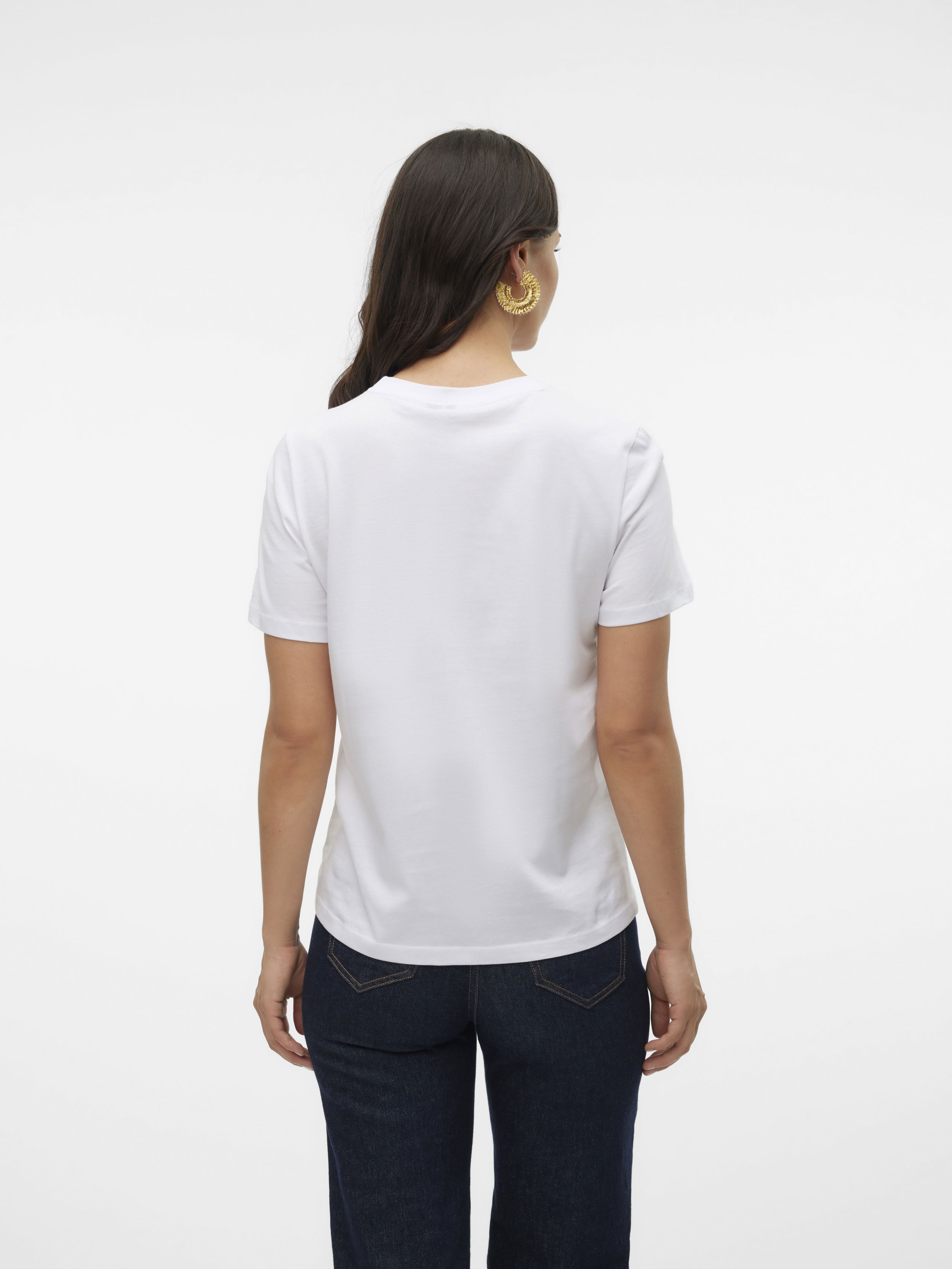 FEMEI - Vero Moda Tricou Alb  Femei