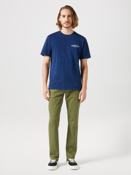 Wrangler Pantaloni Olive Regular Straight Barbati [1]
