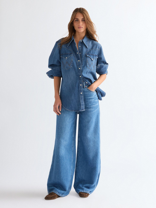 Wrangler Женские Джинсы Lasso Twilight Bottom Loose [1]