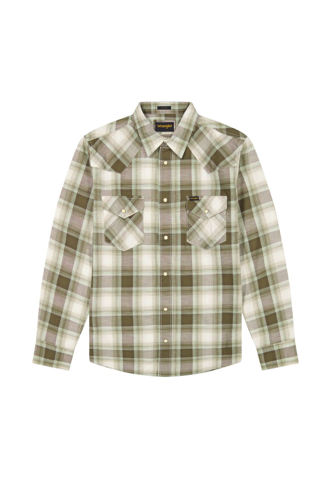 Wrangler Camasa Cafenie Regular Barbati [6]