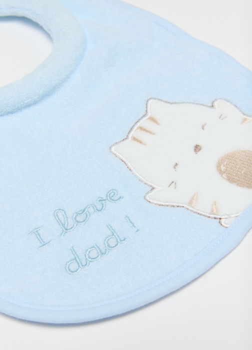 Нагрудник Для Мальчиков Синее 0-9 Месяцев [2]