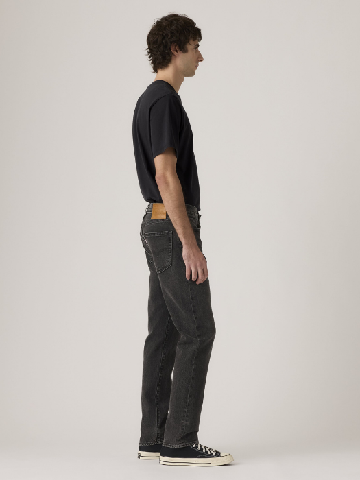 Blugi Gri Inchis 502 Tapered Barbati [3]