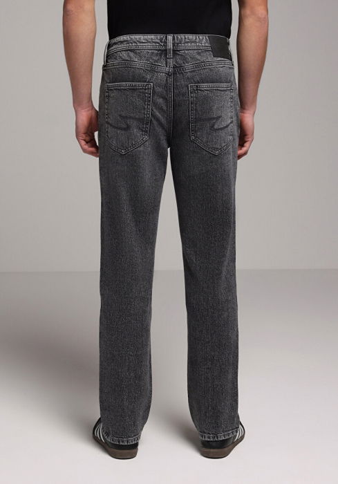 Blugi Negri 045 DAVID Regular Barbati [2]