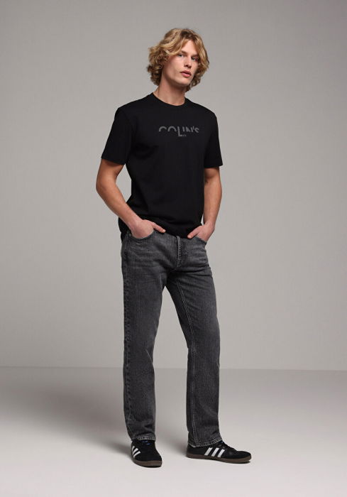 Мужские Джинсы Чёрные 045 DAVID Regular [3]