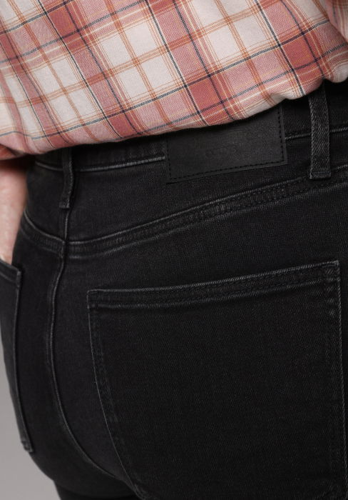 Blugi Negri 703 CARLA Slim Femei [6]