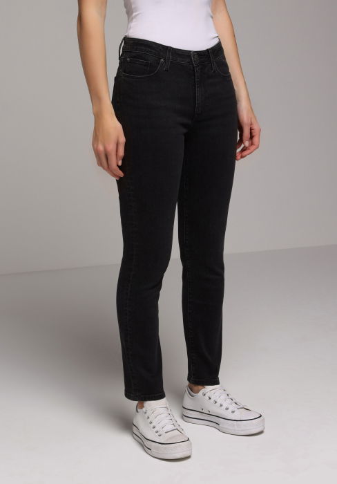 Blugi Negri 703 CARLA Slim Femei [3]