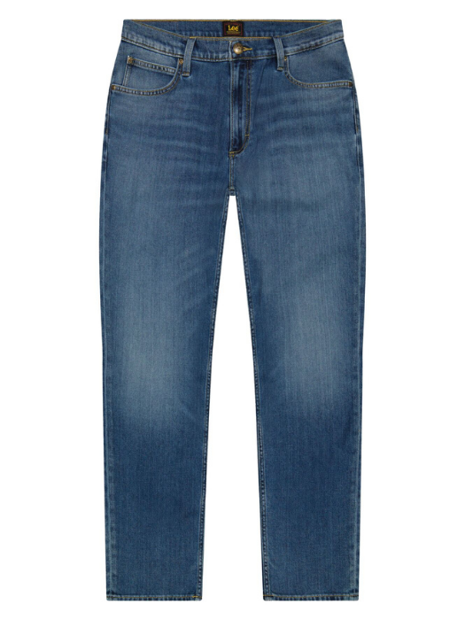 Blugi Albastri BROOKLYN Classic Straight Barbati [6]