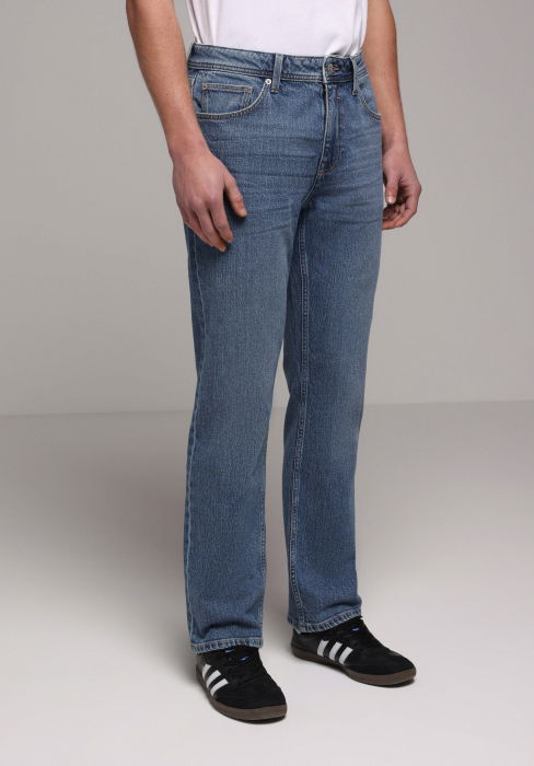 Blugi Albastri 045 DAVID Regular Barbati [3]