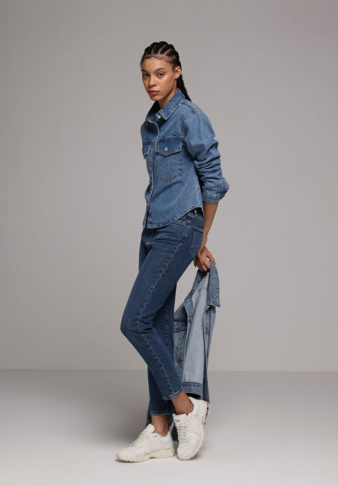 Blugi Navy 760 DIANA Femei [2]