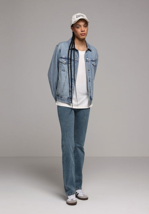 Blugi Albastri 797 ADEL Slim Femei [2]