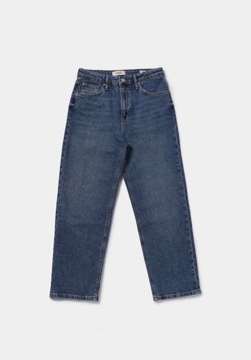 Blugi Albastri 884 LAUREN Straight Femei [7]