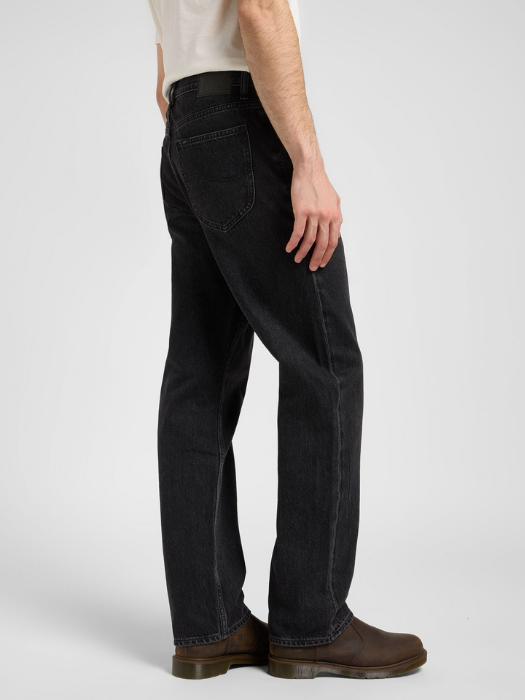 Blugi Negri HADEN Relaxed Straight Barbati [3]