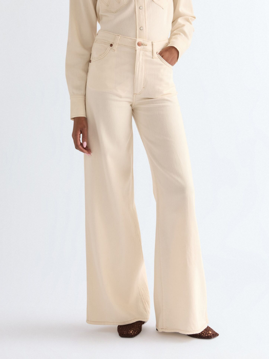 Женские Джинсы Кремовые CANYON Loose [2]