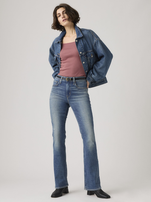 Женские Джинсы Синие 725 Bootcut [5]