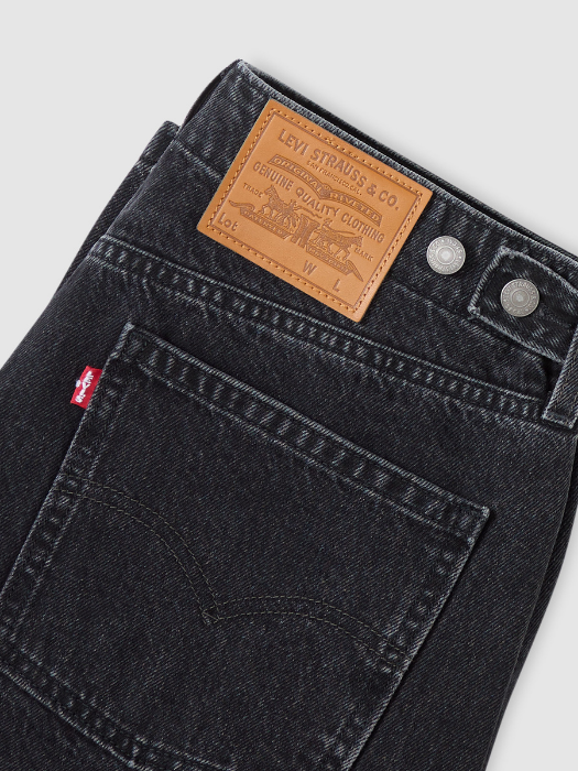 Blugi Gri Inchis BAGGY BARREL Baggy Barbati [8]