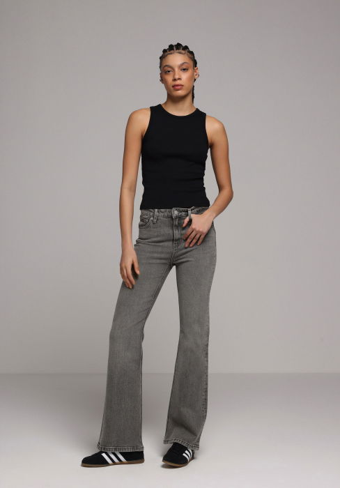 Blugi Gri Inchis 791 MONICA Femei [2]