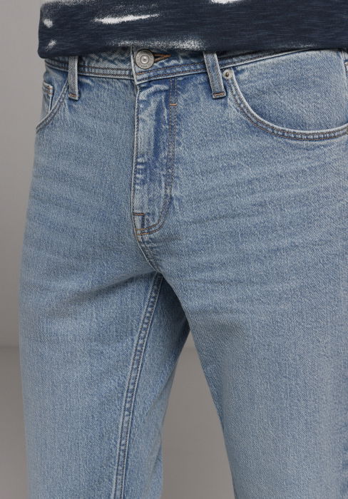 Blugi Albastri 045 DAVID Regular Barbati [5]