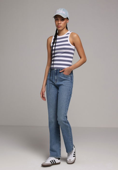 Женские Джинсы Синие 792 MILA  [2]