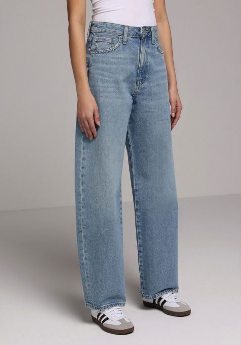 Женские Джинсы Синие 858 LENORA Baggy [3]