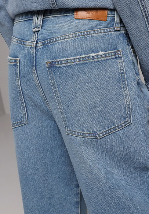 Женские Джинсы Синие 858 LENORA Baggy [6]