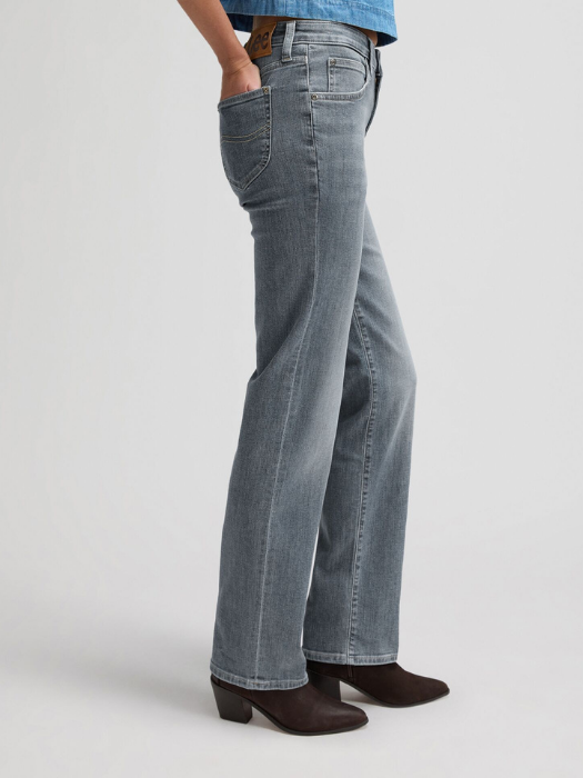 Женские Джинсы Синие London Regular Straight [3]