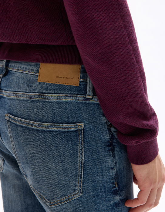 Blugi Navy C25 Slim Barbati [5]