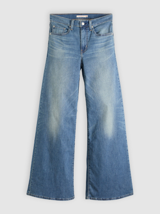 Blugi Albastri 728 Wide Leg Femei [6]